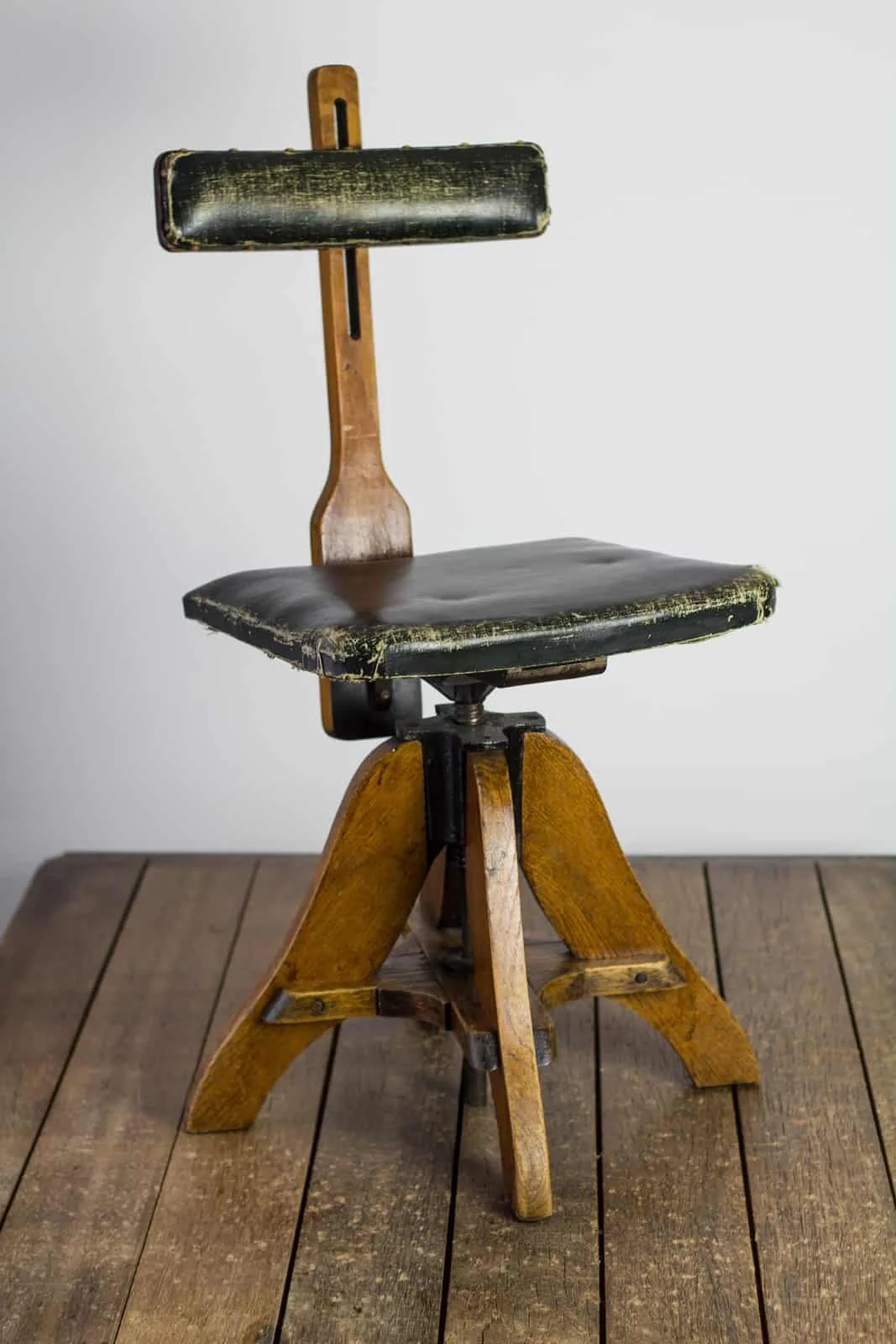 Glenister of High Wycombe Swivel Draughtsmans Chair Antiques Workshop Exceptional Vintage Antique Interior finds with a focus on Clocks and Lighting